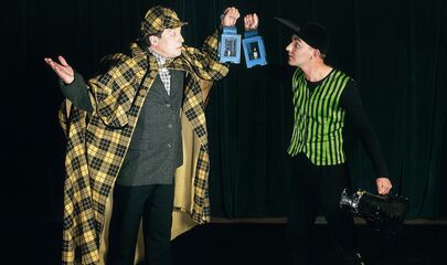 Sherlock Holmes und Dr. Watson, führt zum Kalendereintrag