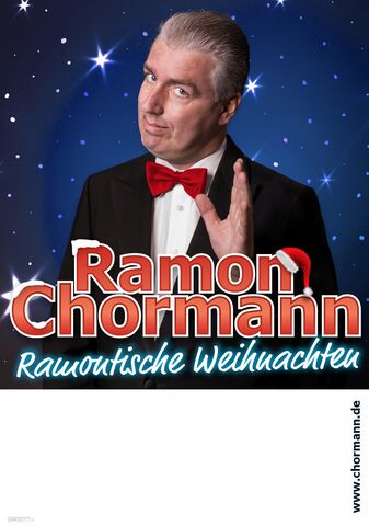 Veranstaltungsplakat mit Ramon Chormann