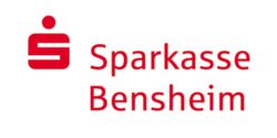 rotes Sparkassenlogo auf weißem Untergrund mit Weiterleitung zu Sparkasse Bensheim