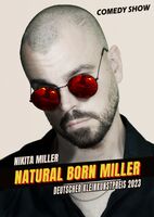 Nikita Miller im Style von Natural Born Killers Filmplakat