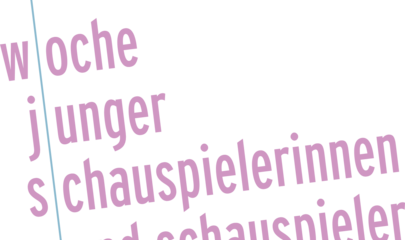 Logo Woche junger Schauspielerinnen und Schauspieler, führt zur Eventseite