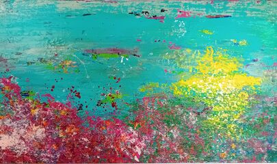 Ein buntes Bild von Caroline Petry, führt zum Kalendereintrag