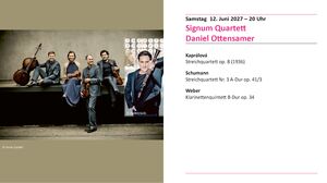 Signum Quartett | Daniel Ottensamer mit Instrumenten