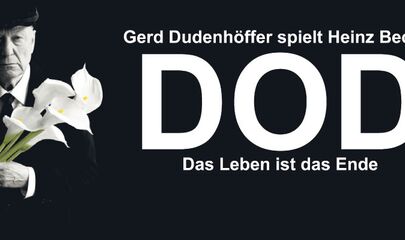 Gerd Dudenhöfer mit 5 Callas in der Hand, führt zum Kalendereintrag