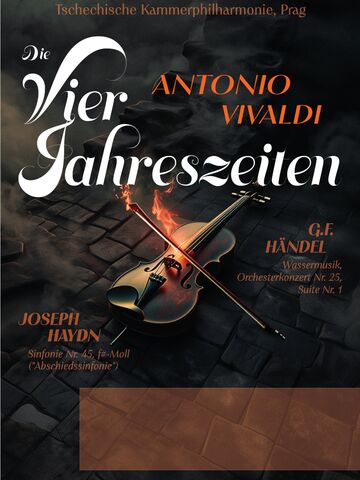 Veranstaltungsplakat Vier Jahreszeiten