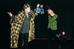 Sherlock Holmes und Dr. Watson, führt zum Kalendereintrag
