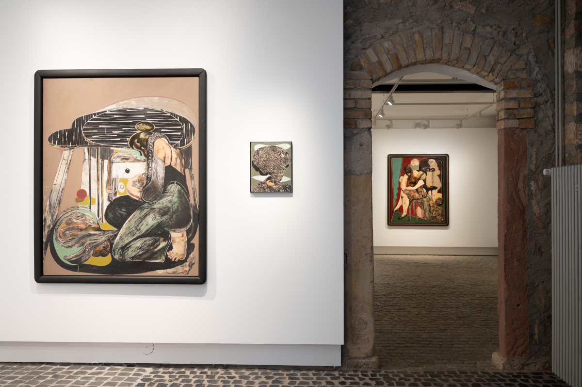 Impressionen der Ausstellung With bare hands von Alex Feuerstein