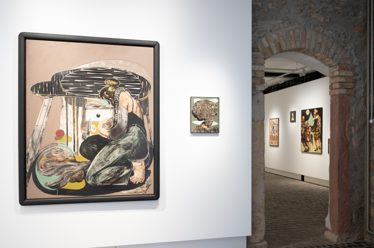Impressionen der Ausstellung With bare hands von Alex Feuerstein