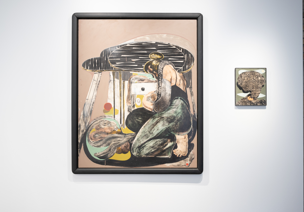 Impressionen der Ausstellung With bare hands von Alex Feuerstein