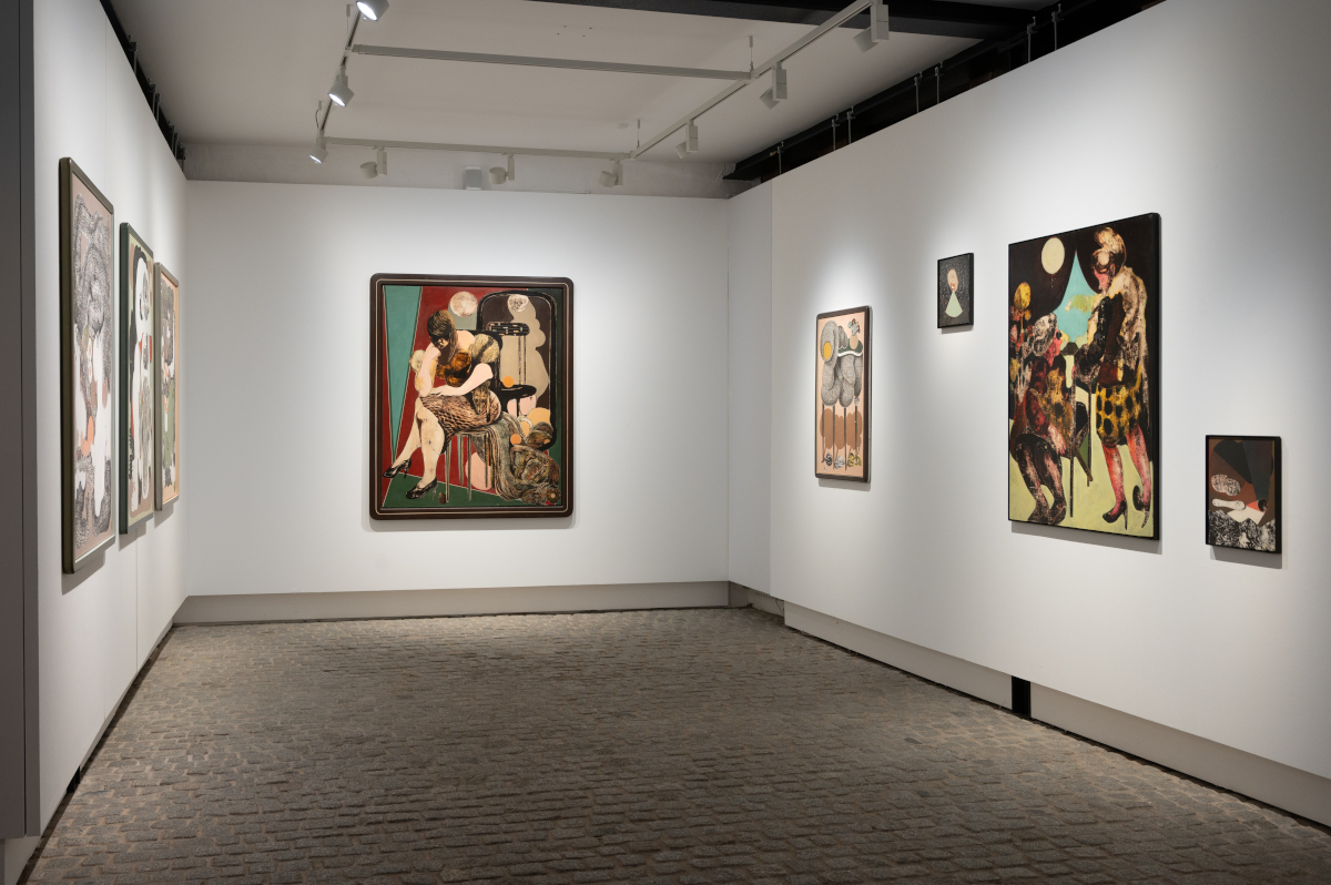 Impressionen der Ausstellung With bare hands von Alex Feuerstein