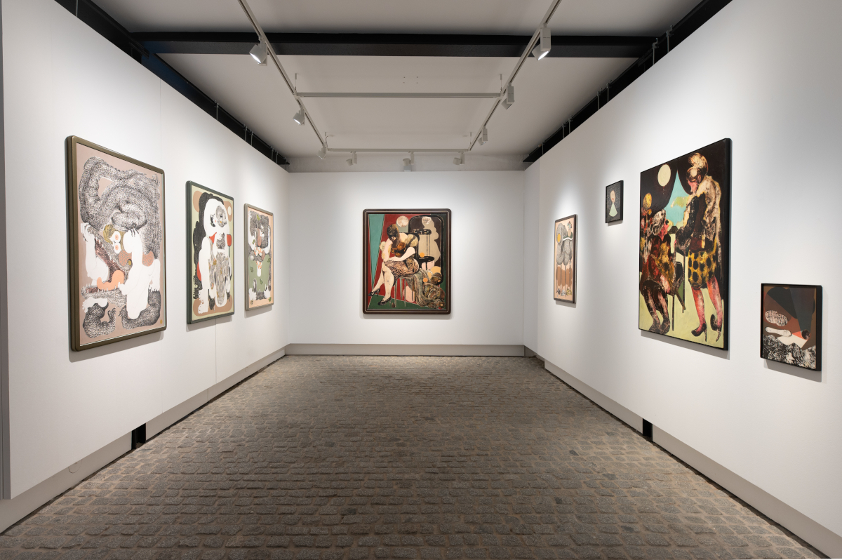 Impressionen der Ausstellung With bare hands von Alex Feuerstein