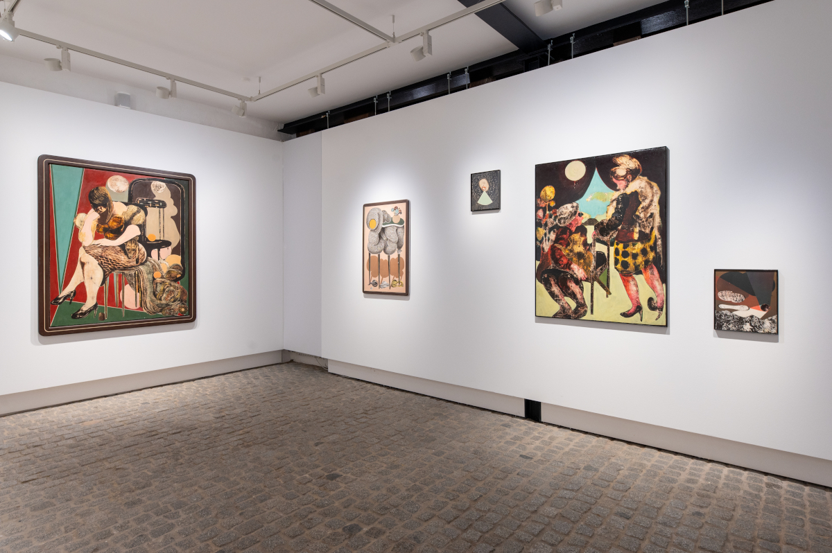 Impressionen der Ausstellung With bare hands von Alex Feuerstein