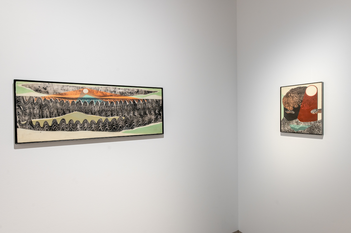 Impressionen der Ausstellung With bare hands von Alex Feuerstein