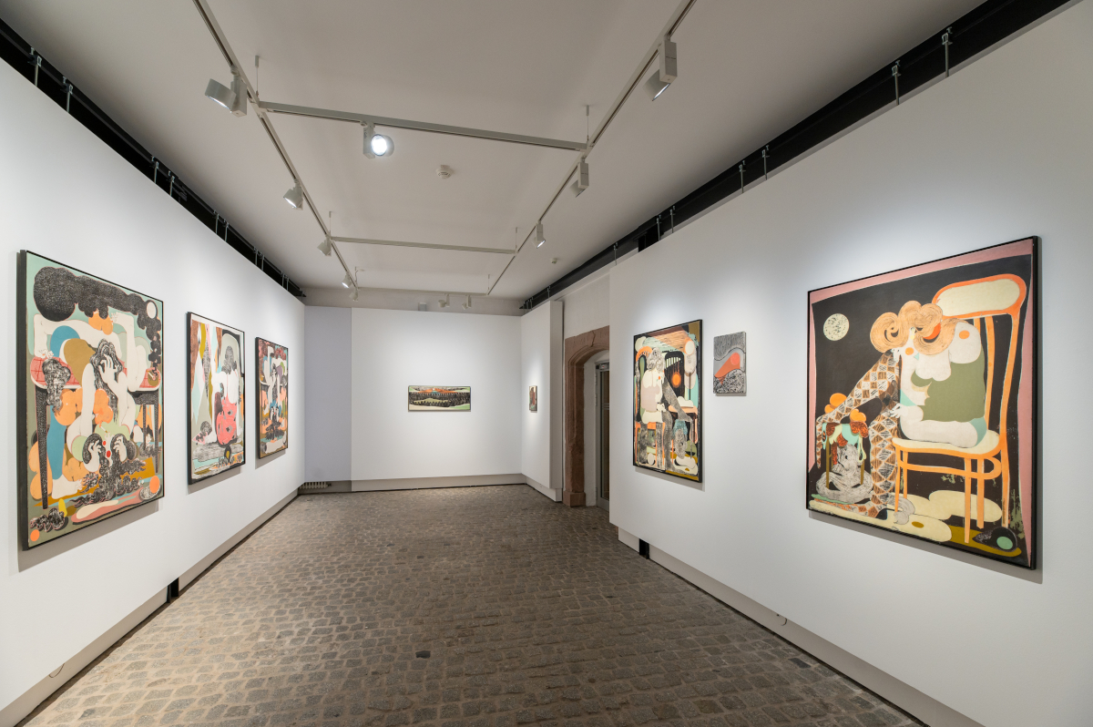 Impressionen der Ausstellung With bare hands von Alex Feuerstein