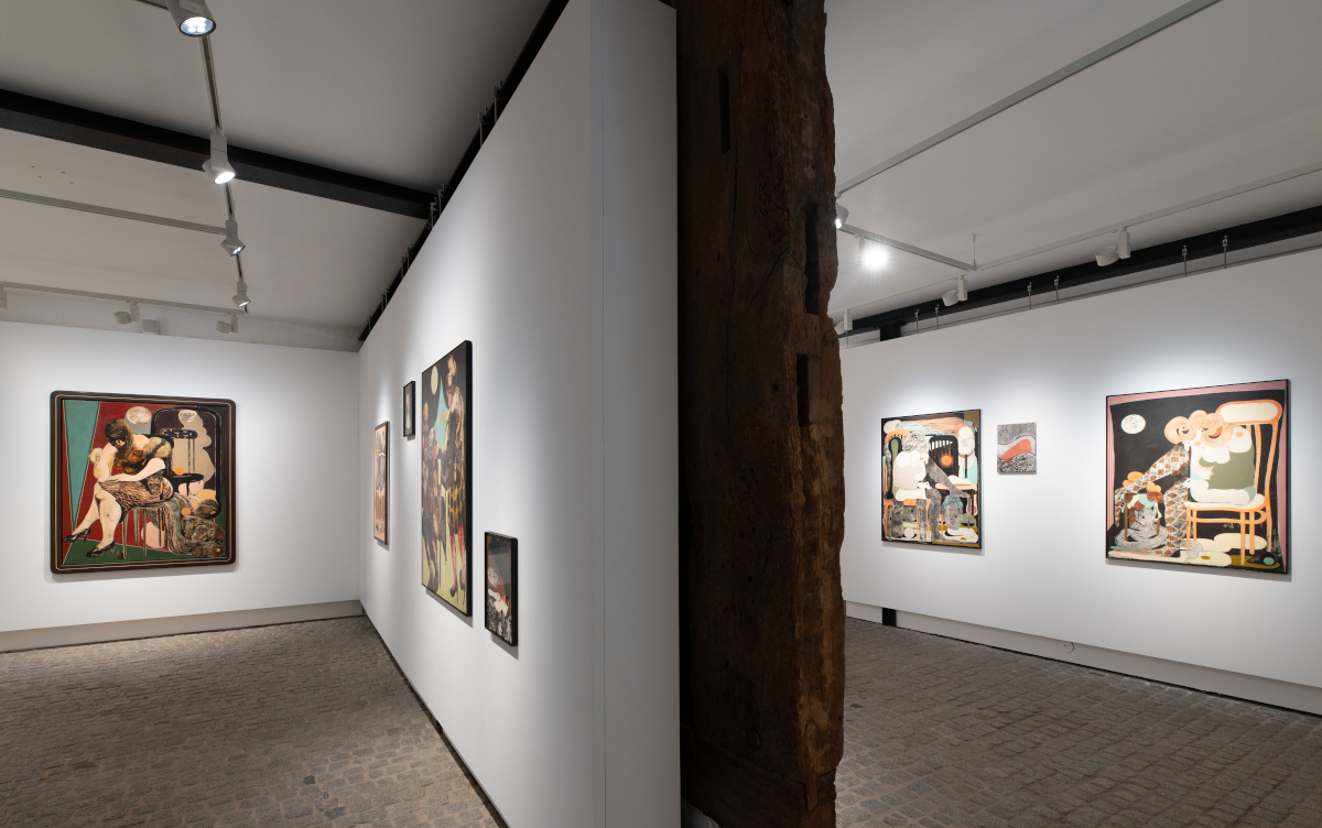 Impressionen der Ausstellung With bare hands von Alex Feuerstein