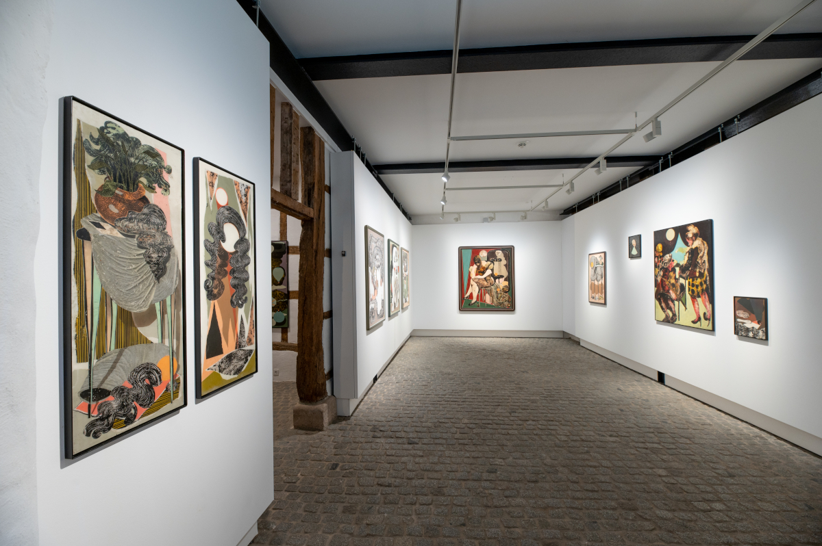 Impressionen der Ausstellung With bare hands von Alex Feuerstein