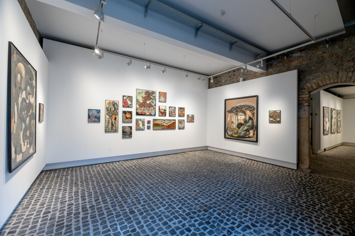 Impressionen der Ausstellung With bare hands von Alex Feuerstein