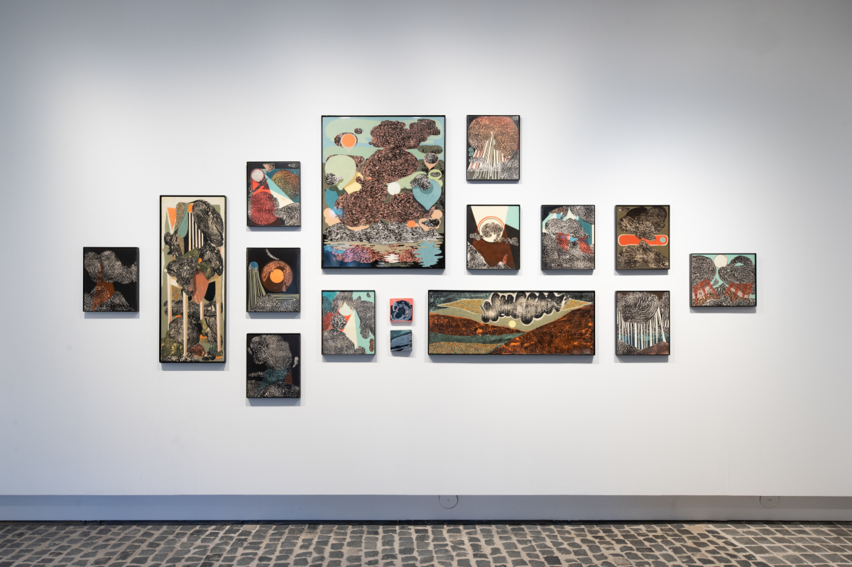 Impressionen der Ausstellung With bare hands von Alex Feuerstein