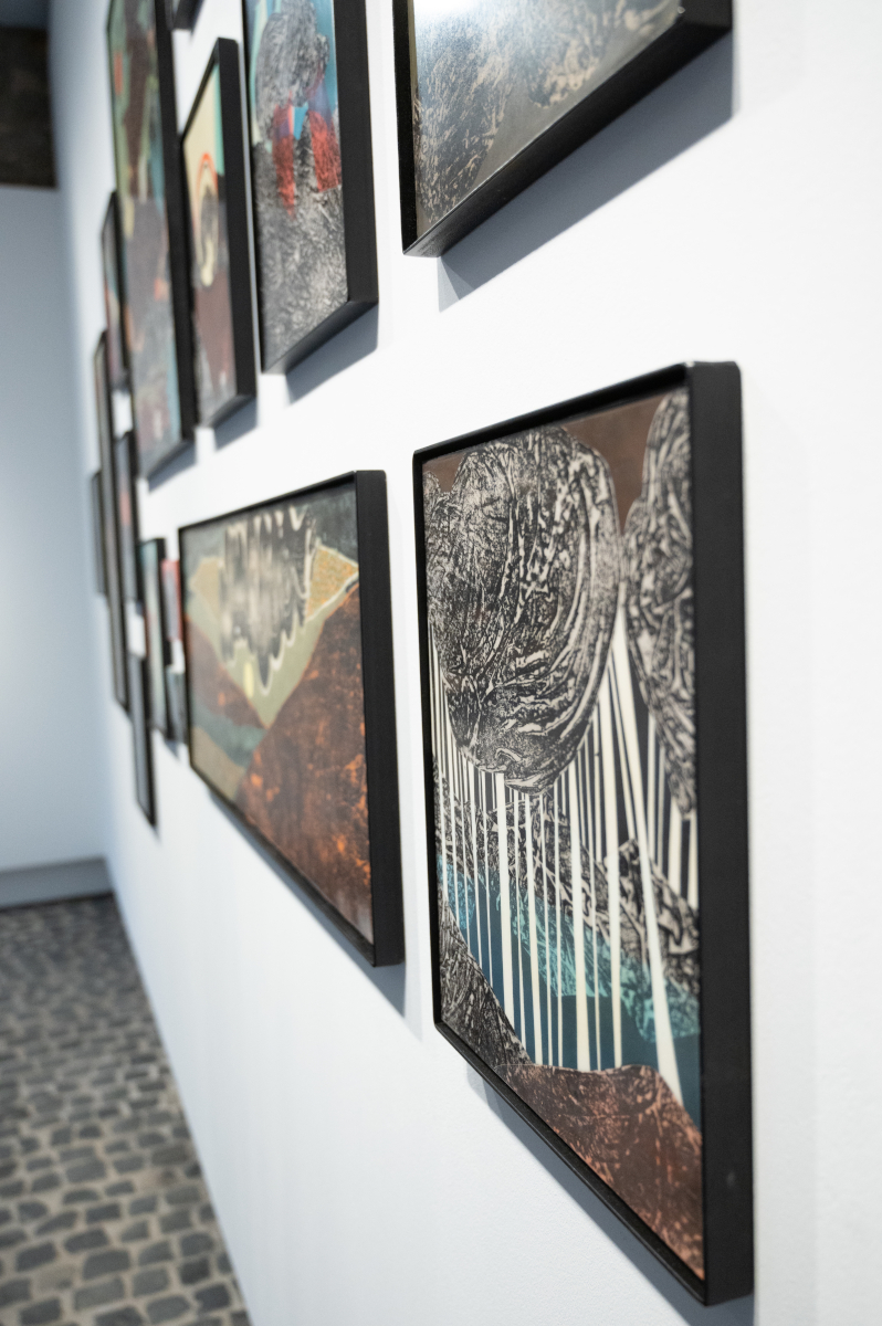 Impressionen der Ausstellung With bare hands von Alex Feuerstein