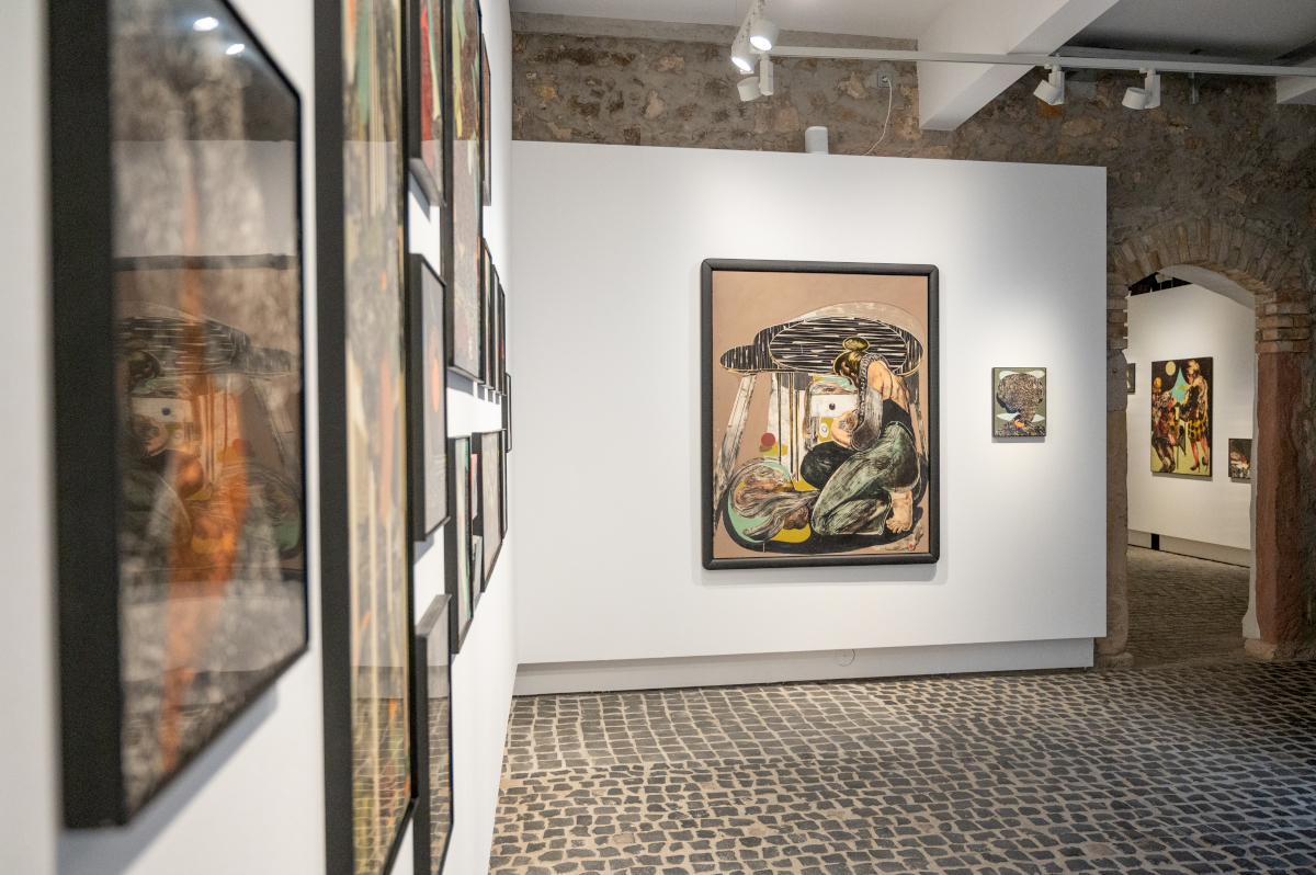 Impressionen der Ausstellung With bare hands von Alex Feuerstein