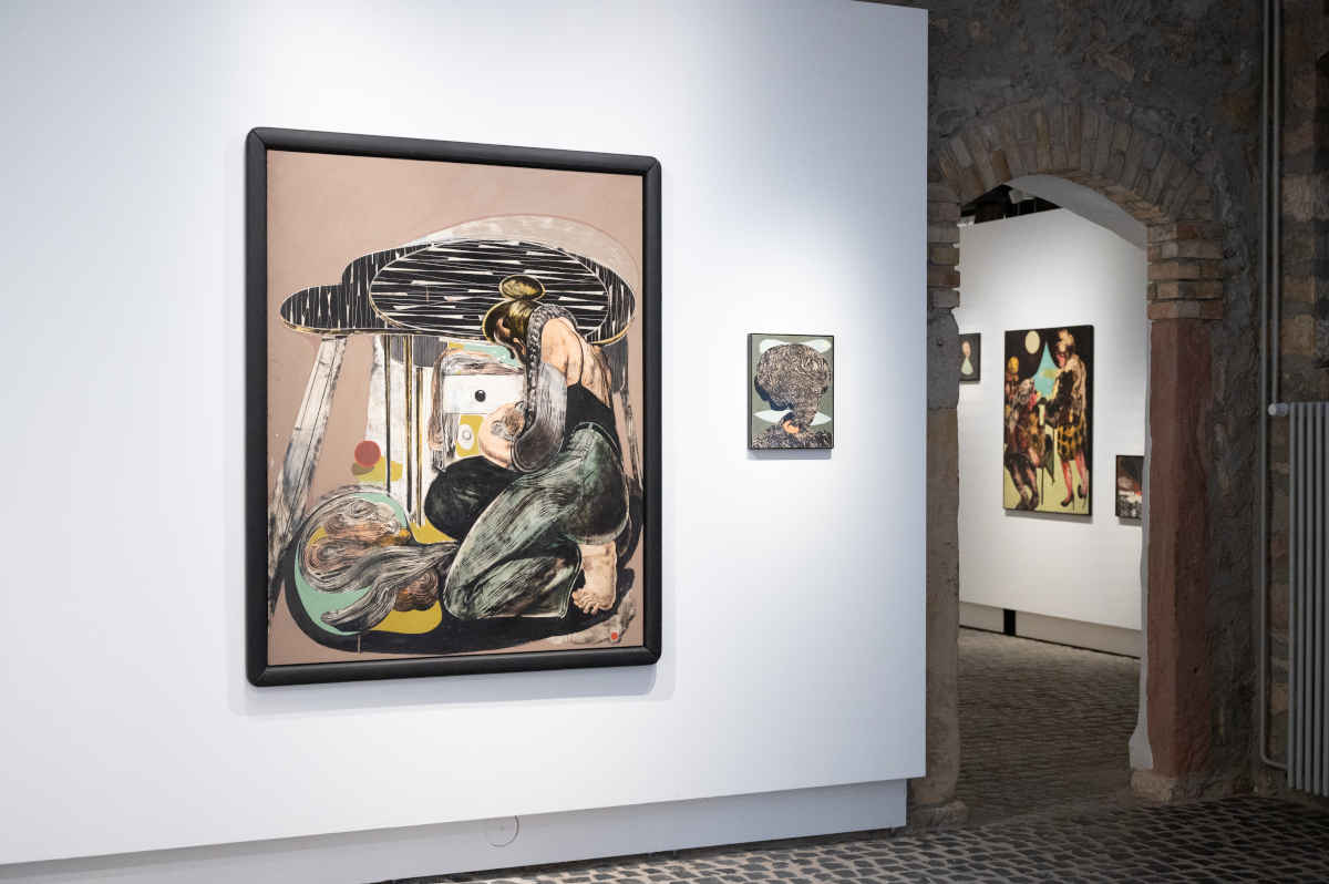 Impressionen der Ausstellung With bare hands von Alex Feuerstein