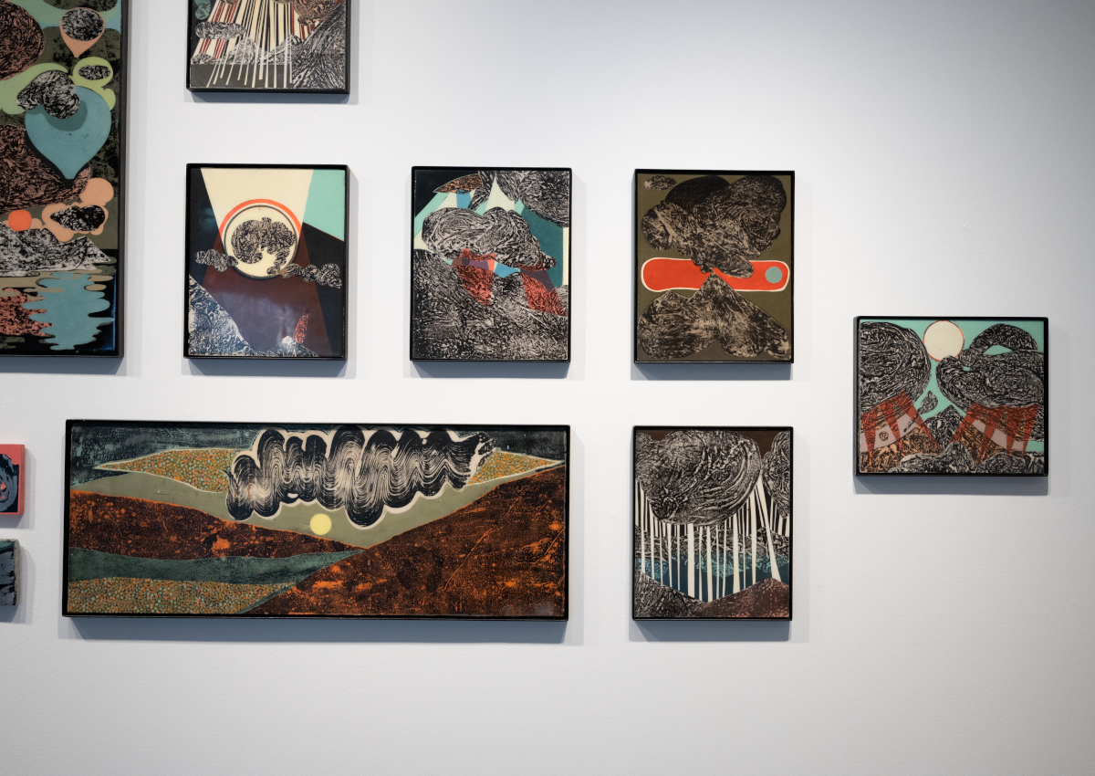Impressionen der Ausstellung With bare hands von Alex Feuerstein