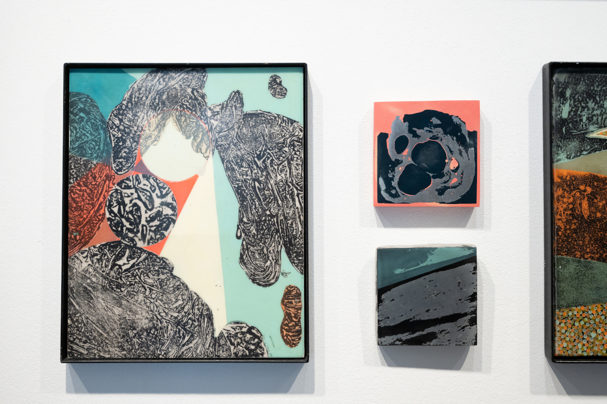 Impressionen der Ausstellung With bare hands von Alex Feuerstein
