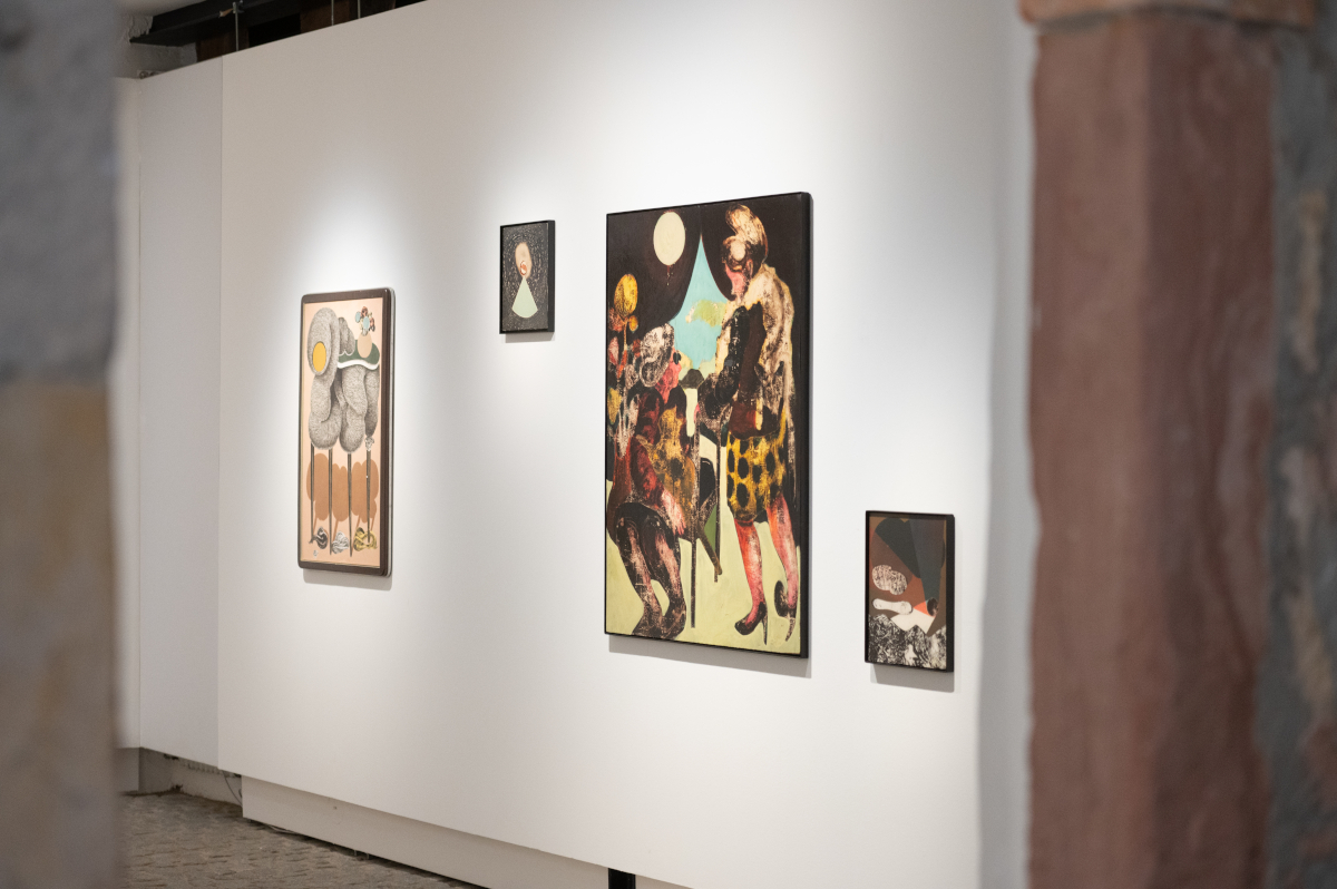 Impressionen der Ausstellung With bare hands von Alex Feuerstein