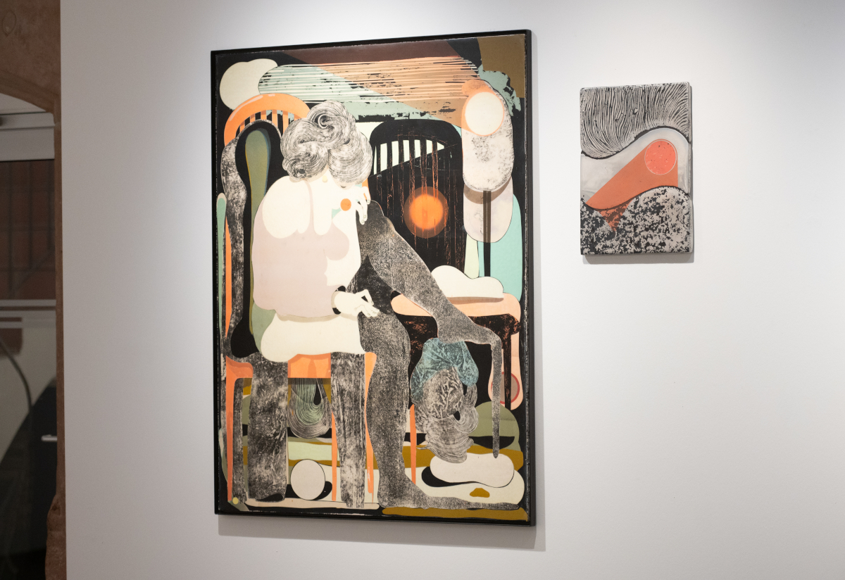 Impressionen der Ausstellung With bare hands von Alex Feuerstein