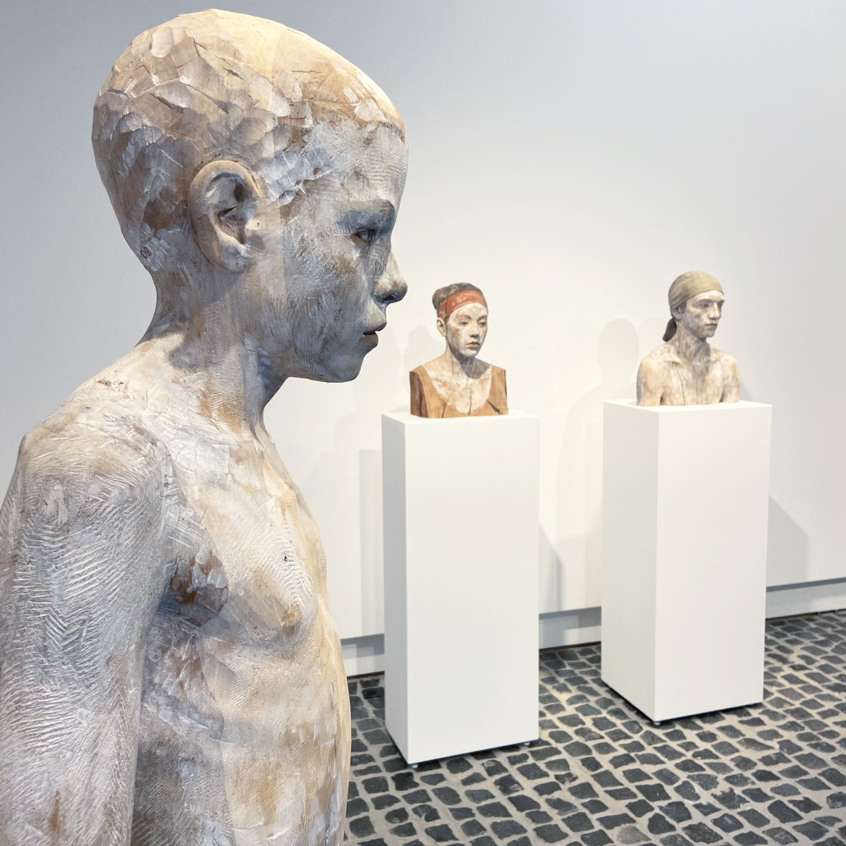 Impressionen aus der Ausstellung Dialog von Bruno Walpoth und Erwin Wortelkamp