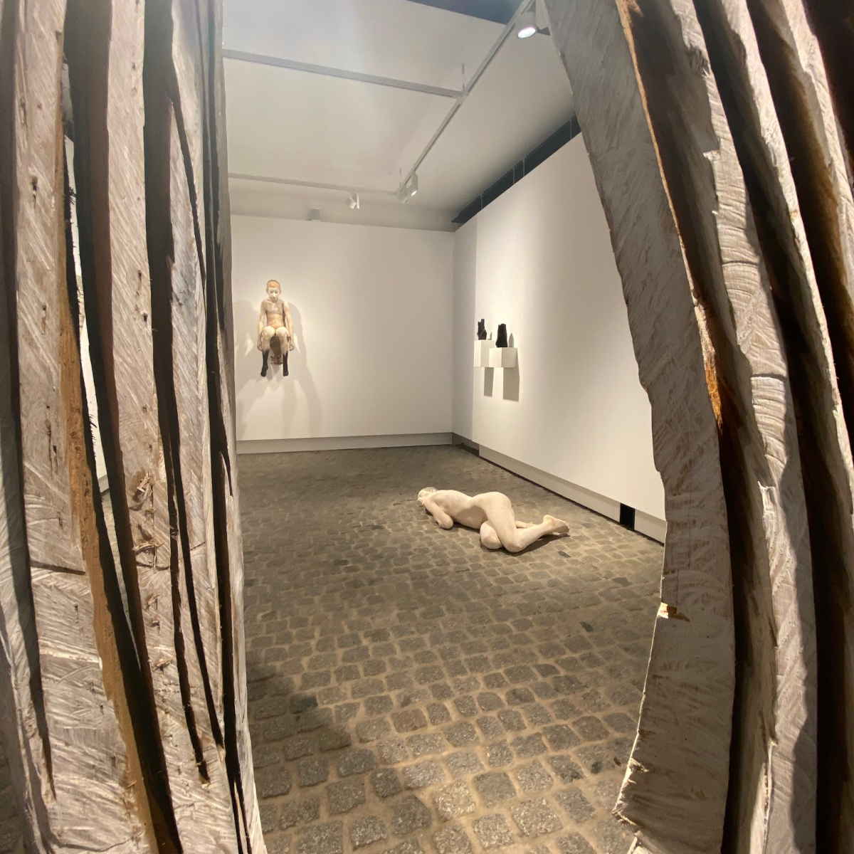 Impressionen aus der Ausstellung Dialog von Bruno Walpoth und Erwin Wortelkamp