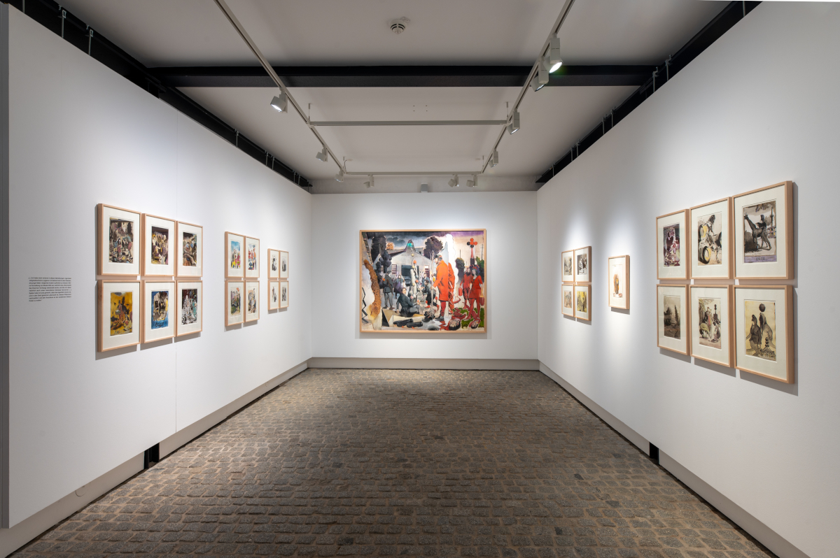 Impressionen aus der Ausstellung Neo Rauch