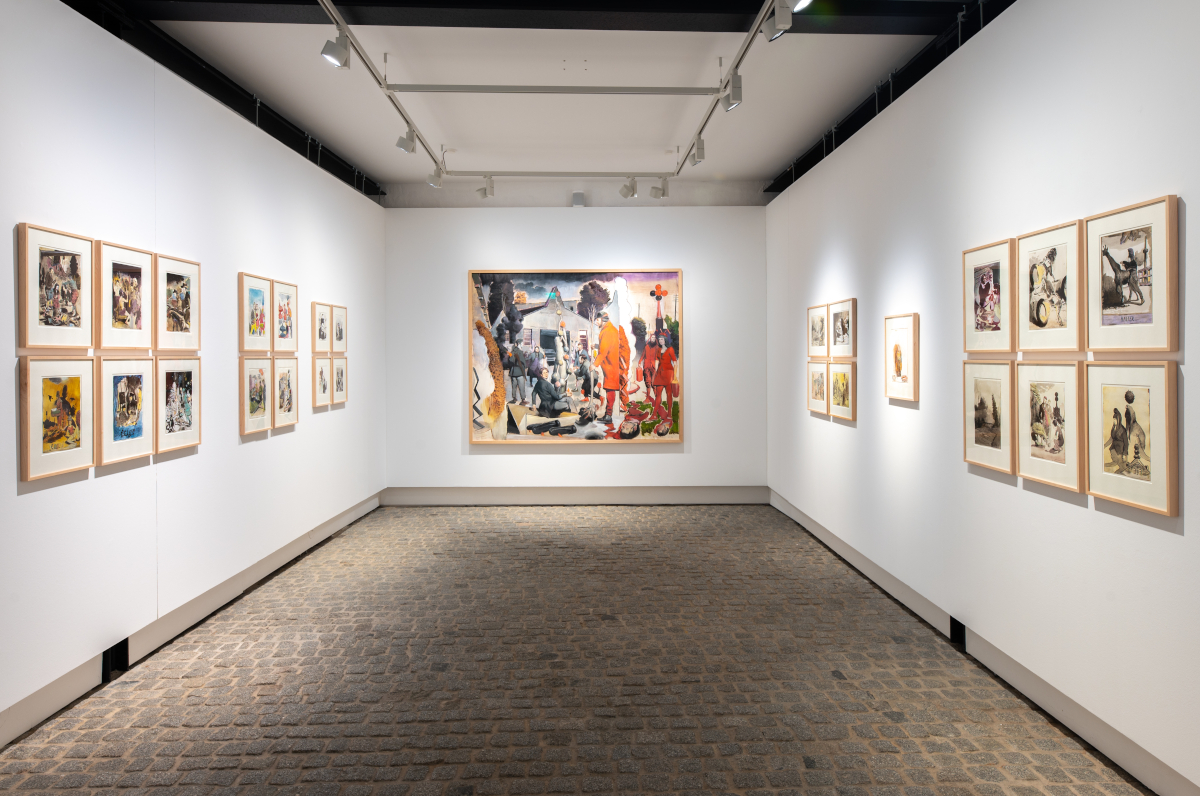 Impressionen aus der Ausstellung Neo Rauch
