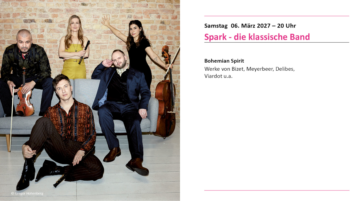 Spark – die klassische Band mit Instrumenten